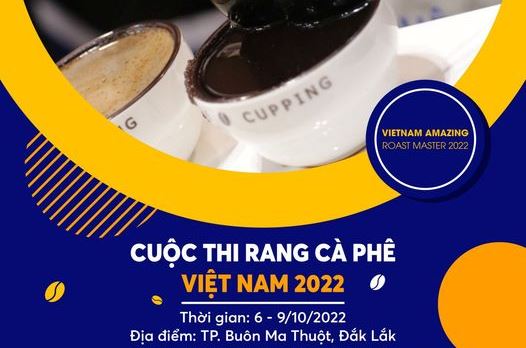 Tổ chức cuộc thi “Rang cà phê Việt Nam 2022”
